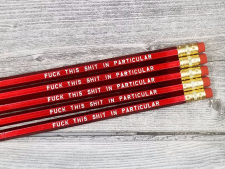 Fuck This Shit in Particular Pencils NSFW Discount