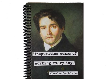 Charles Baudelaire Inspiration Quote 5x7 Unlined Notebook Online Hot Sale