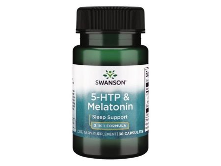 5-HTP 50 mg & Melatonin 3 mg 30 Capsules on Sale