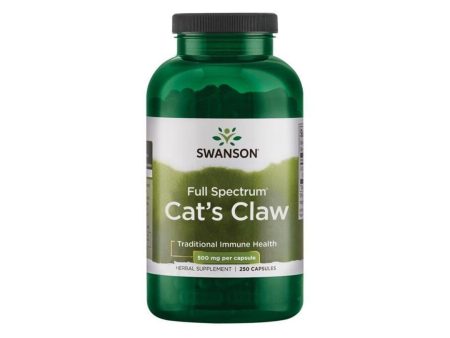 Cats Claw - 500 mg 250 capsules For Sale