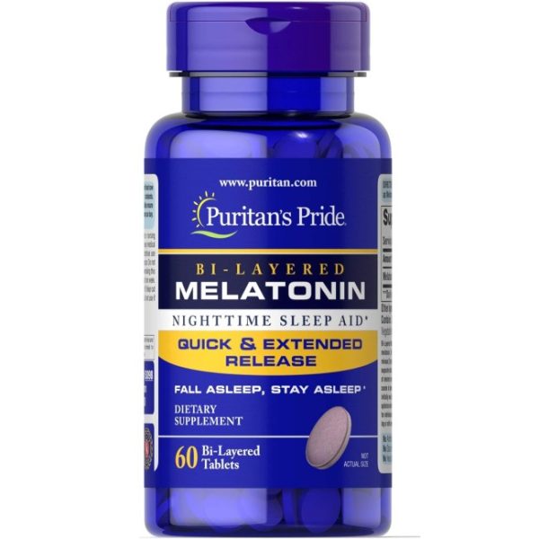 Melatonin 5 mg 60 Bi-Layered Tablets Cheap