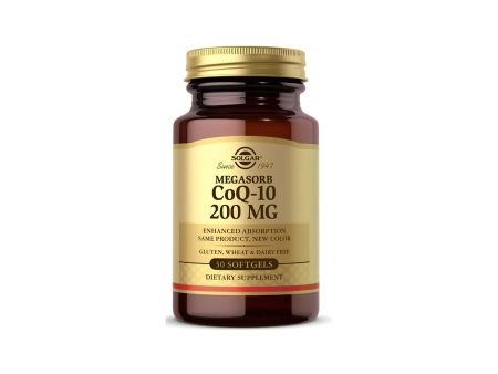 Megasorb CoQ-10 200 mg 30 Softgels Online Hot Sale