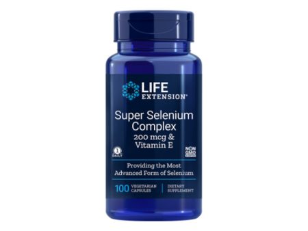 Super Selenium Complex & Vitamin E 200 mcg 100 vege capsules For Cheap