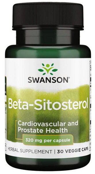 Beta-Sitosterol - 320 mg 30 vege capsules Supply