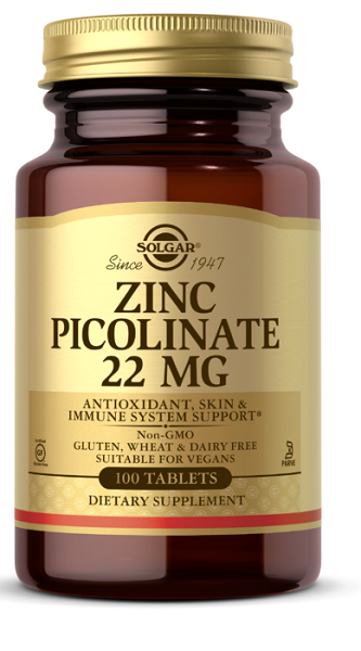 Zinc Picolinate 22 mg 100 tablets For Cheap