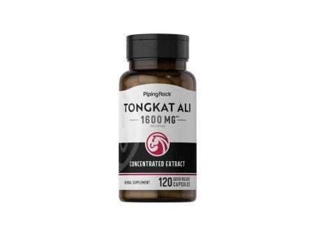 Tongkat Ali Long Jack 1600 mg 120 Quick Release Capsules For Discount