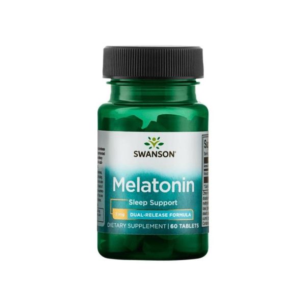 Melatonin - 3 mg 60 tabs Dual-Release Supply