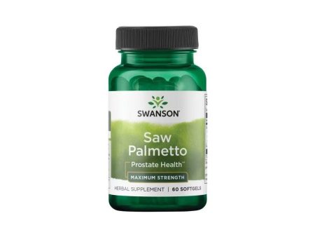 Saw Palmetto Maximum Strength 320 mg 60 Softgels on Sale