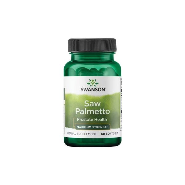 Saw Palmetto Maximum Strength 320 mg 60 Softgels on Sale