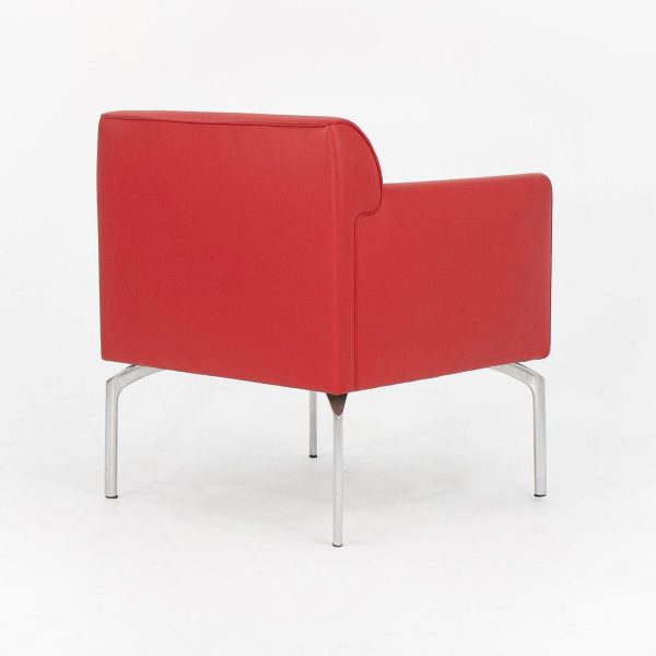 2006 Eospiti Armchair by Luciano Pagani and Angelo Perversi for Poltrona Frau in Red Leather Supply