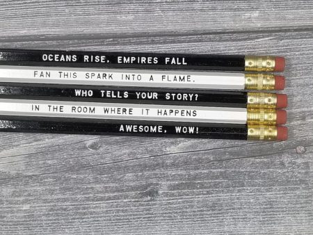 Hamilton Part 2 Quote Pencils Online Hot Sale