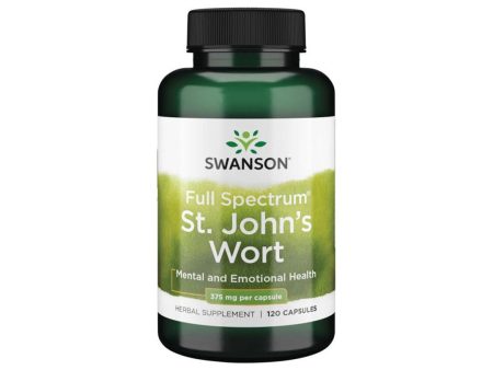 St. Johns Wort - 375 mg 120 caps For Sale