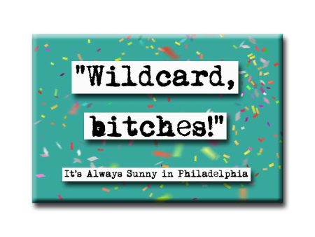 It s Always Sunny in Philadelphia Wildcard Quote Magnet For Discount