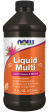 Liquid Multivitamins & Minerals Tropical Orange Flavor 473 ml Supply