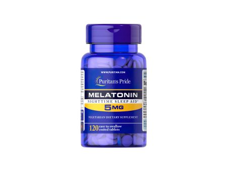 Melatonin 5 mg 120 Tablets on Sale