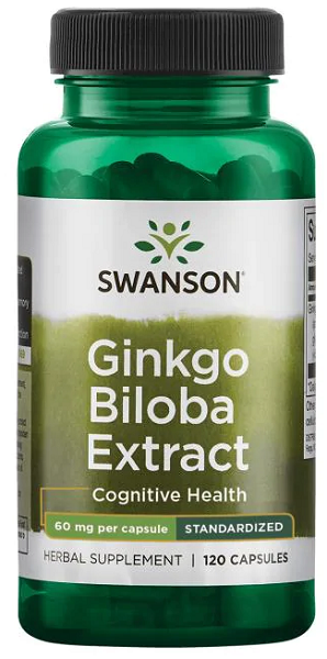 Ginkgo Biloba Extract 24% - 60 mg 120 capsules Fashion