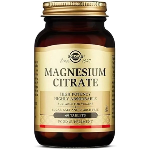 Magnesium Citrate 400 mg 60 Tablets Online Hot Sale