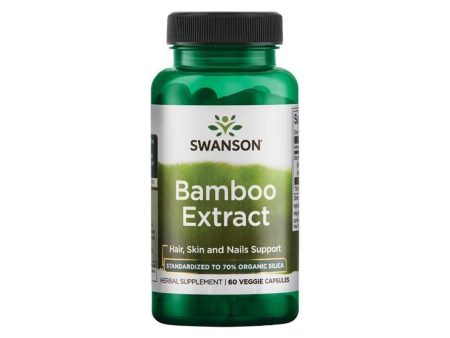 Bamboo Extract - 300 mg 60 vege capsules Sale