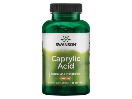 Caprylic Acid - 600 mg 60 softgel Online