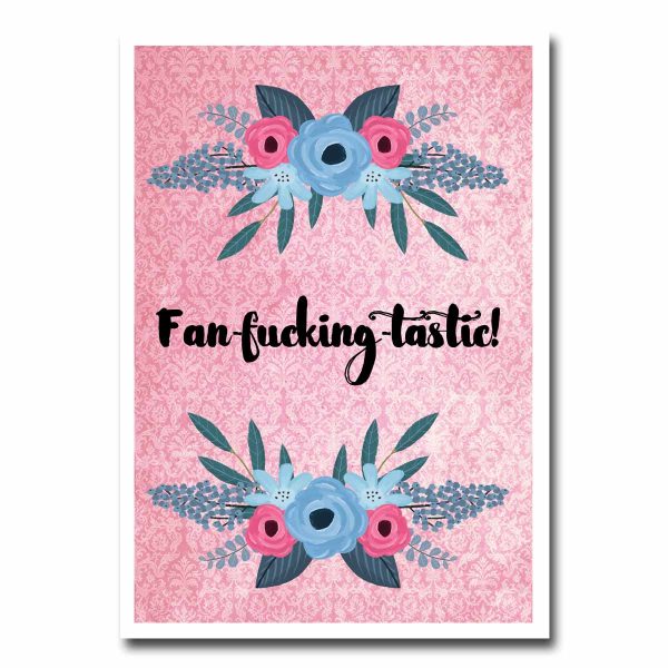 Fanfuckingtastic Blank Greeting Card NSFW Supply