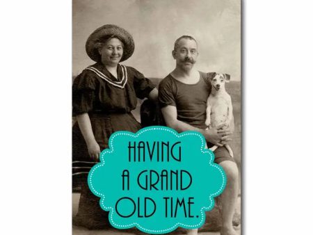 Having a Grand Old Time Postcard Supply