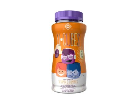 U-Cubes Childrens Vitamin C 90 Gummies Strawberry and Orange Online Sale