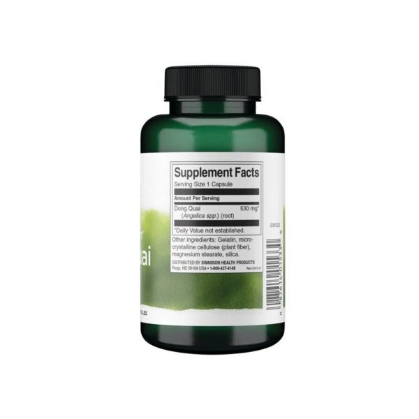 Dong Quai - 530 mg 100 capsules Discount