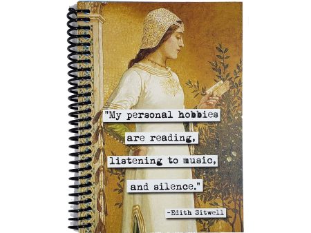 Edith Sitwell Hobbies Quote 5x7 Notebook Online