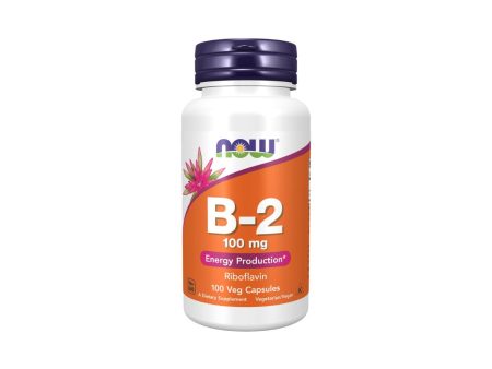 Vitamin B-2 100 mg 100 Veg Capsules For Discount