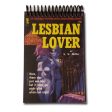 Lesbian Lover Pulp Cover Blank 4x6 Notepad Online Hot Sale