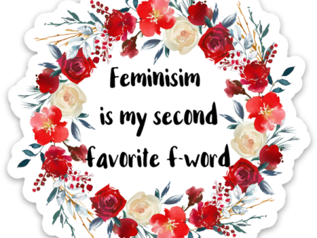 Second Favorite F-Word Vinyl Sticker Online Sale