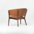 1950s ND83 Lounge Chair by Nanna and Jørgen Ditzel for Knud Willadsen in Oak with Cognac Leather Discount