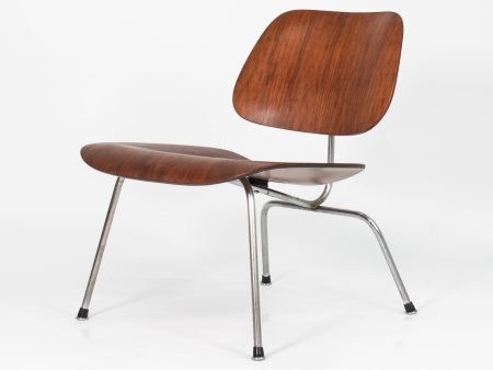 1954 Herman Miller Eames LCM Walnut Lounge Chair with Metal Legs Fashion