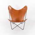 1950s Butterfly Chairs By Jorge Ferrari-Hardoy, Antonio Bonet, And Juan Kurchan For Knoll in Cognac Leather For Cheap