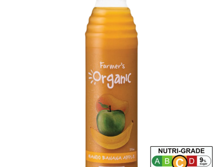 Farmer s Organic Juice Mango, Banner, & Apple 375ml Hot on Sale