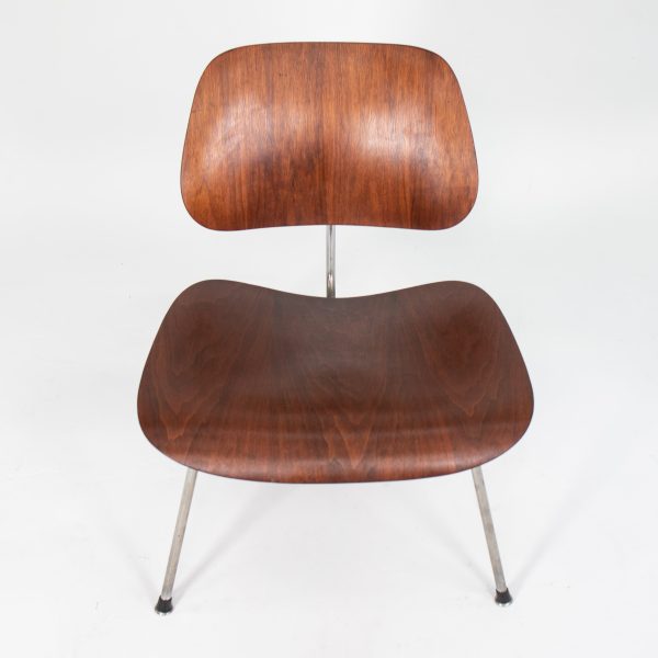 1954 Herman Miller Eames LCM Walnut Lounge Chair with Metal Legs Fashion