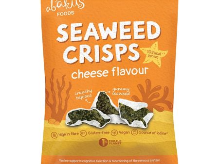 Abakus Foods Seaweed Crisps Cheese Flavour 18g For Sale