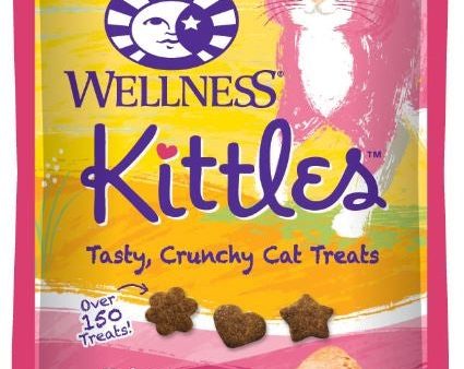 Wellness Kittles Crunchy Salmon & Cranberry Cat Treats Hot on Sale