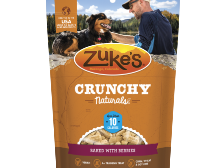 Zukes Crunchy Naturals Baked with Berries 10s Dog Treats Online