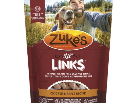 Zukes Lil  Links Grain Free Chicken and Apple Recipe for Dogs Supply