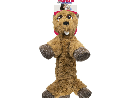 KONG Low Stuff Flopzie Beaver Dog Toy Dog Toy Online Hot Sale