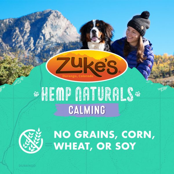 Zuke s Hemp Naturals Calming Chicken Recipe Dog Treats Online Sale