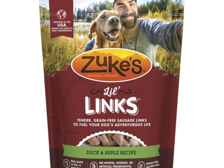 Zukes Lil  Links Grain Free Duck and Apple Recipe for Dogs Discount