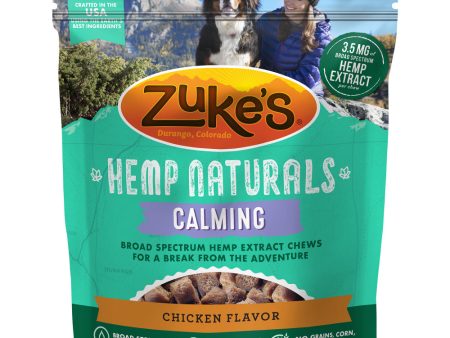 Zuke s Hemp Naturals Calming Chicken Recipe Dog Treats Online Sale