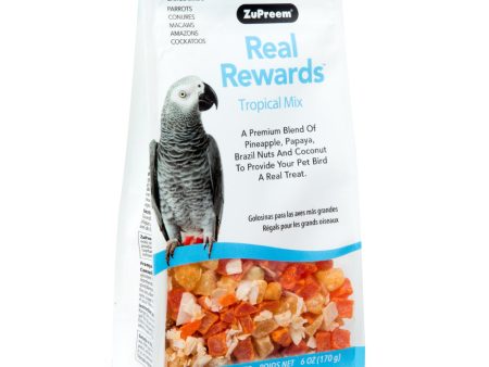 Zupreem Real Rewards Tropical Mix Treat for Parrots and Conures For Cheap